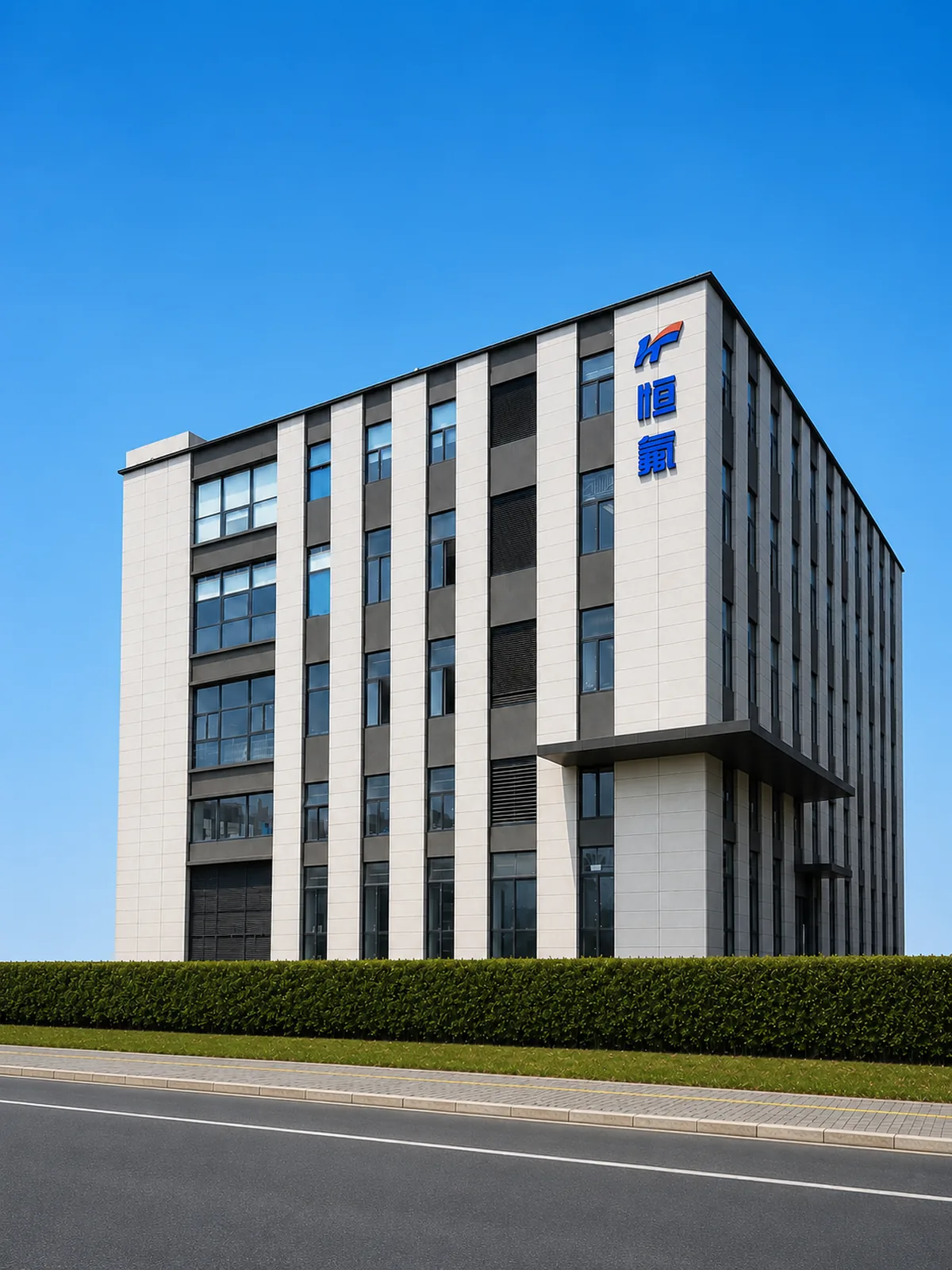 Office building at the Liangu Smart Manufacturing Center